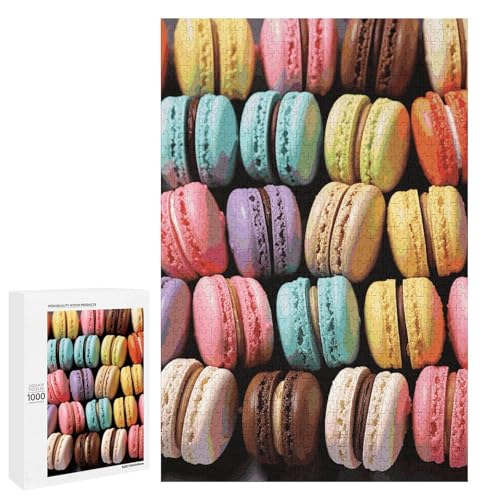 Macaron Keksaromatisiertes Gebäck-Puzzle, Holzpuzzle, personalisiertes, herausforderndes Puzzle, 1000 Stück, Dekorationspuzzles für Erwachsene, Familie, Hochzeit, Abschlussgeschenk Macaron Keksaromatisiertes Gebäck-Puzzle, Holzpuzzle, personalisiertes, herausforderndes Puzzle, 1000 Stück, Dekorationspuzzles für Erwachsene, Familie, Hochzeit, Abschlussgeschenk von KLWQR
