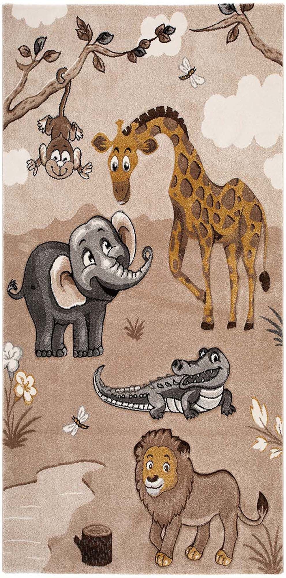 KMCarpets Atlas Zoo Teppich 80x150 cm, Natur KMCarpets Atlas Zoo Teppich 80x150 cm, Natur von KMCarpets