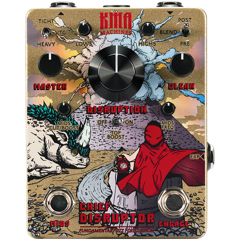KMA Machines Chief Disruptor Effektgerät E-Gitarre KMA Machines Chief Disruptor Effektgerät E-Gitarre von KMA Machines