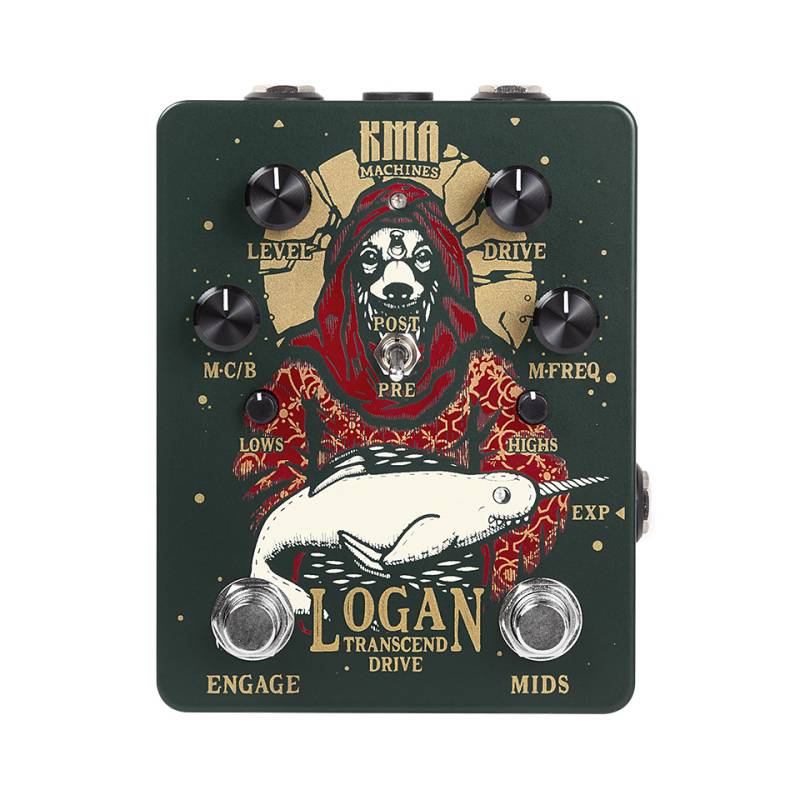 KMA Machines Logan Transcend Drive Effektgerät E-Gitarre von KMA Machines