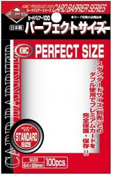 KMC Sammelkartenhüllen in perfekter Größe, Deckschutz, Standardgröße 64 x 89 mm – 10 Sets, 10 Packungen/insgesamt 1000 Blatt – Japan-Import – hergestellt in Japan von KMC