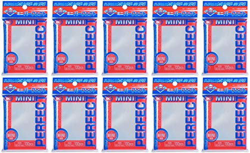 KMC Perfect Size Kartenhüllen Mini [10 Packungen] von KMC