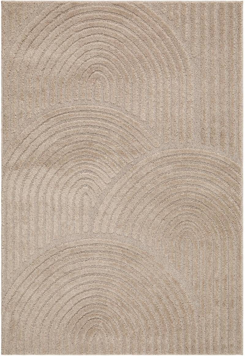 KMCarpets Doria Zen Teppich 160x230, Leinenfarben von KMCarpets