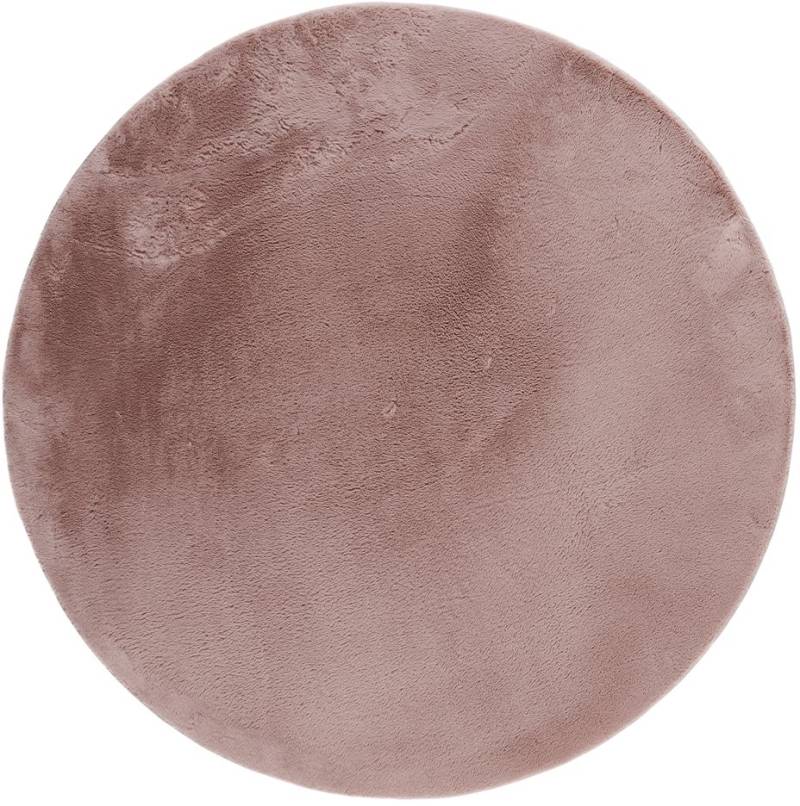 KMCarpets Dream Rund Teppich 80, Rosa von KMCarpets