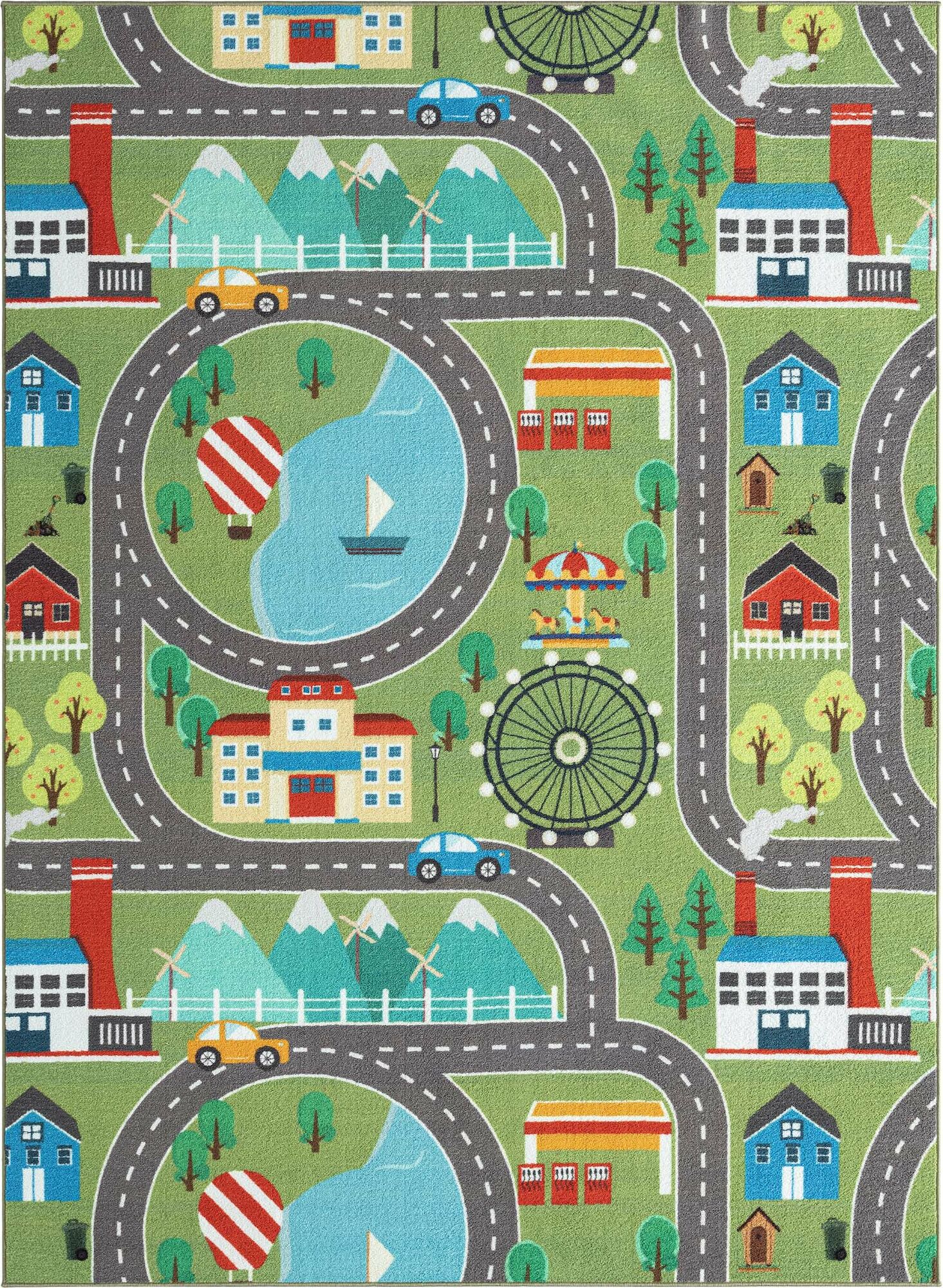 KMCarpets Straßenteppich 120x160 cm, Grün KMCarpets Straßenteppich 120x160 cm, Grün von KMCarpets