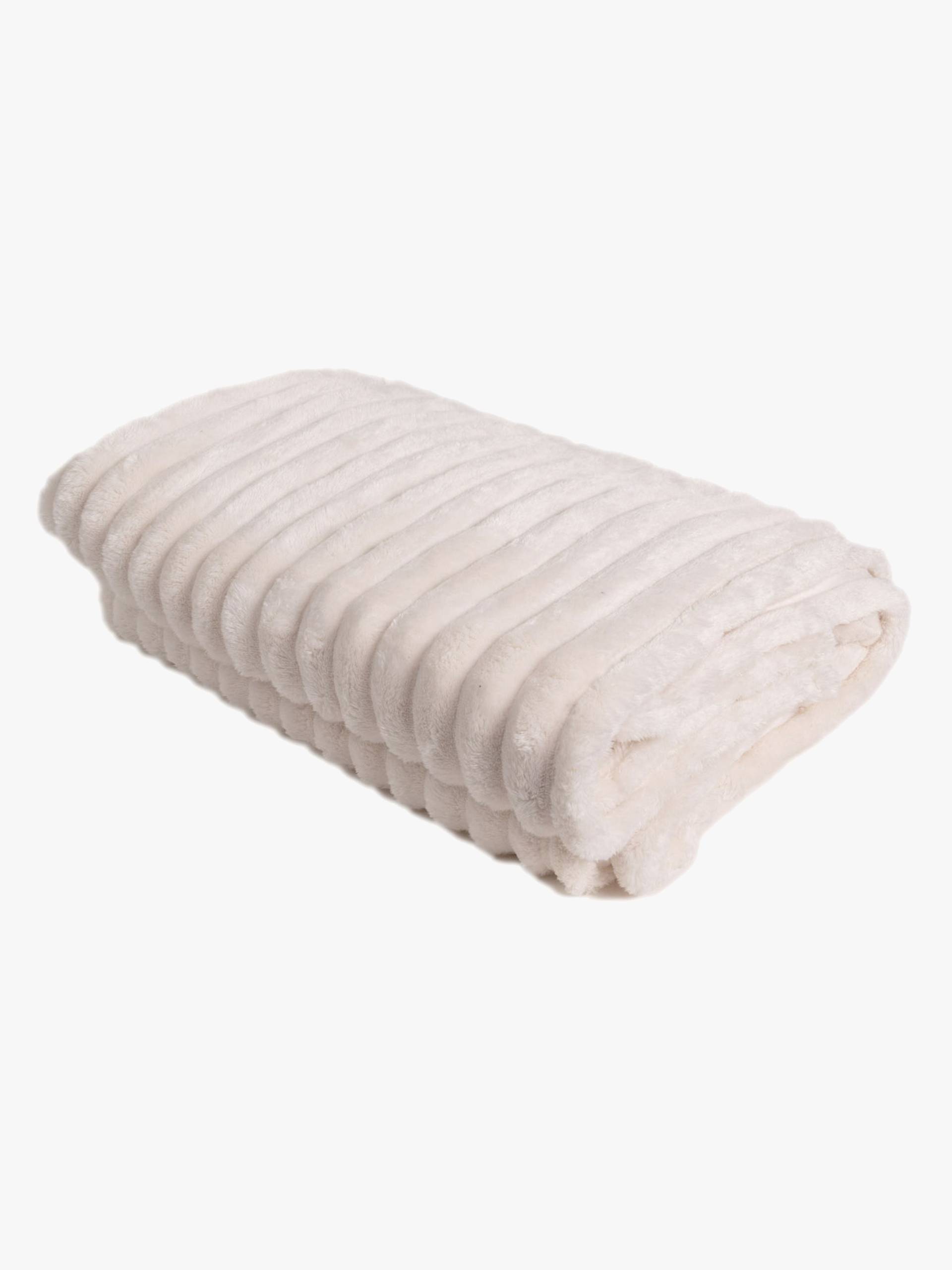 KMCarpets Stripe Decke 130x170, Creme KMCarpets Stripe Decke 130x170, Creme von KMCarpets
