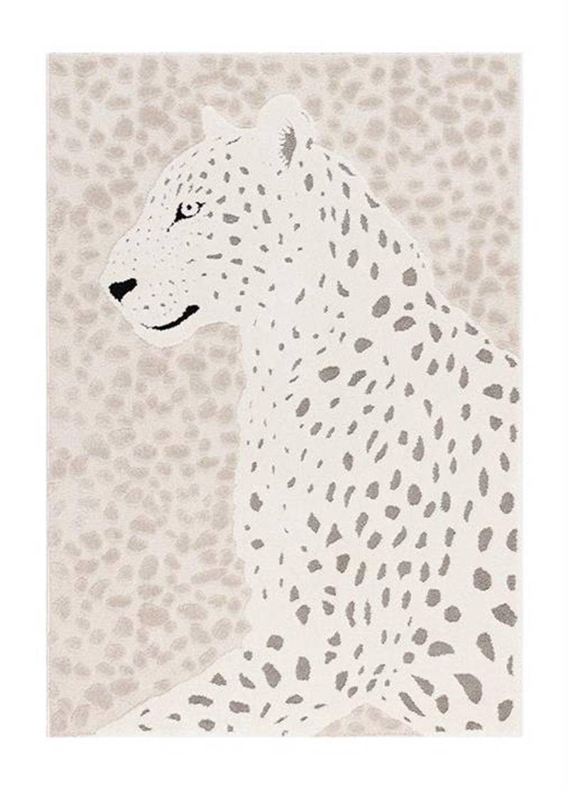 KMCarpets Teppich Leopard 80x150 cm, Creme von KMCarpets