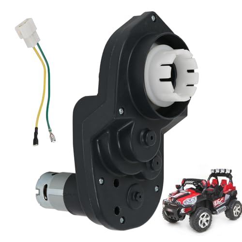 12V 35000RPM Elektroantrieb, Elektroantrieb Getriebe, Elektroantrieb für Kinderauto, Kinder Auto Spielzeug Zubehör, Elektroantrieb für Kinder Fahren Auto Spielzeug Ersatzteil von KMDZDZGS