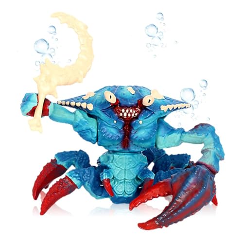 KMFASVX Monster Spielfigur Meeres Familie Unterwasserkrabbe Mythische Modell Magische Energie Kreatur Solide Farbige 1PCS von KMFASVX