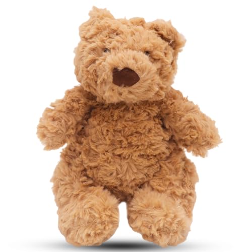 KMFASVX Teddy Plüschtier, Entzückender Teddybär, Teddybär für Besondere Anlässe, Kuscheliges Plüschtier Kleiner Braunbär, für Mädchen Jungen Kinder Partei Weihnachten Geburtstag von KMFASVX