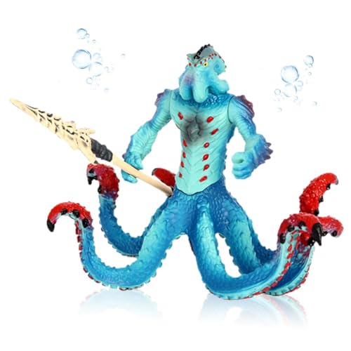 Monster Octopus, Octopus Toys, Figurine Octopus Mit Waffe, Kinder Octopus Spielzeug Action Figur Geburtstagsgeschenke Halloween Weihnachten Geschenke von KMFASVX