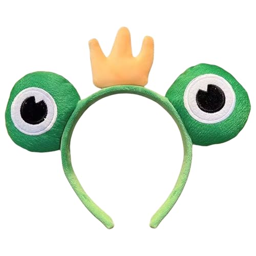 KMGDM Frösche Stirnbänder Cosplay Kronen Kopfbedeckung Haarbänder Kopfbedeckung Make-up Waschen Gesicht Haarbänder Geburtstag Party KMGDM Frösche Stirnbänder Cosplay Kronen Kopfbedeckung Haarbänder Kopfbedeckung Make-up Waschen Gesicht Haarbänder Geburtstag Party von KMGDM