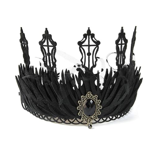 KMGDM Gothicism Rose Stirnbänder Halloween Cosplay Haarreifen Karneval Stirnbänder für Braut Hochzeit und Festival KMGDM Gothicism Rose Stirnbänder Halloween Cosplay Haarreifen Karneval Stirnbänder für Braut Hochzeit und Festival von KMGDM