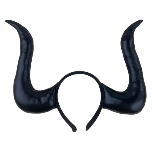KMGDM Handgefertigtes Rinderhorn-Stirnband, Rinder, Mädchen, Cosplay-Zubehör, Kuhhörner, Pelzanzug, Maskerade, Halloween, Cosplay, Party KMGDM Handgefertigtes Rinderhorn-Stirnband, Rinder, Mädchen, Cosplay-Zubehör, Kuhhörner, Pelzanzug, Maskerade, Halloween, Cosplay, Party von KMGDM