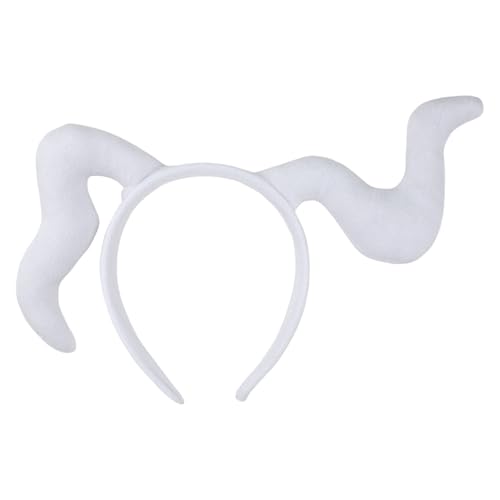 KMGDM Handgefertigtes Rinderhorn-Stirnband, Rinder, Mädchen, Cosplay-Zubehör, Kuhhörner, Pelzanzug, Maskerade, Halloween, Cosplay, Party KMGDM Handgefertigtes Rinderhorn-Stirnband, Rinder, Mädchen, Cosplay-Zubehör, Kuhhörner, Pelzanzug, Maskerade, Halloween, Cosplay, Party von KMGDM