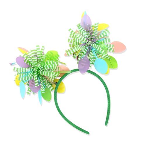 KMGDM Osterhasen-Ohren-Haarbänder mit Blumenkronen für Kinder und Erwachsene, Kopfbedeckung, Party-Kostüm-Zubehör KMGDM Osterhasen-Ohren-Haarbänder mit Blumenkronen für Kinder und Erwachsene, Kopfbedeckung, Party-Kostüm-Zubehör von KMGDM