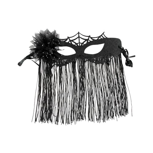 KMGDM Party-Blumen-Quasten, Schleier, Gras, Maskeraden, Venezianer, Halloween, Karneval, Partyzubehör KMGDM Party-Blumen-Quasten, Schleier, Gras, Maskeraden, Venezianer, Halloween, Karneval, Partyzubehör von KMGDM