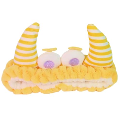 KMGDM Pelziges Teufelshorn, Cosplay, Party, Cartoon-Kostüm, Halloween, Cartoon, Rollenspiel, Kostüm, Abschlussball, Party, Waschen des Gesichts, Kopfbedeckung KMGDM Pelziges Teufelshorn, Cosplay, Party, Cartoon-Kostüm, Halloween, Cartoon, Rollenspiel, Kostüm, Abschlussball, Party, Waschen des Gesichts, Kopfbedeckung von KMGDM