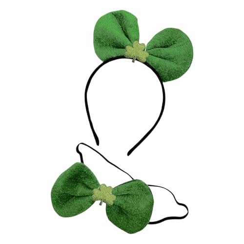KMGDM StPatricks Day Hairhoop Krawatte für irischen Nationalfeiertag, Schleife, Stirnband für Mottoparty, Festival, Versammlungen KMGDM StPatricks Day Hairhoop Krawatte für irischen Nationalfeiertag, Schleife, Stirnband für Mottoparty, Festival, Versammlungen von KMGDM