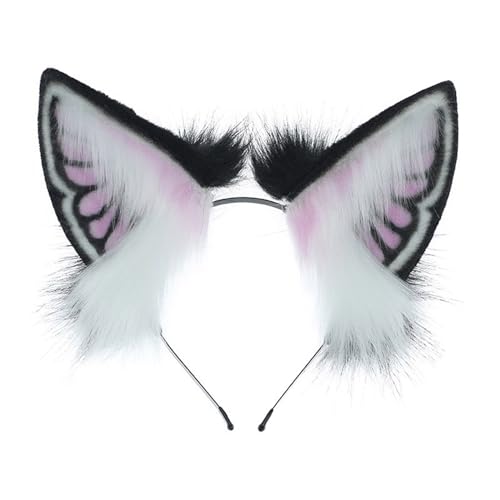 KMGDM Subkulturen Hairhoop Katzen Ohr Haarband Biegbar Ohr Stirnband Kostüm Hairhoop Weibliche Themenparty Subkulturen Kopfbedeckung KMGDM Subkulturen Hairhoop Katzen Ohr Haarband Biegbar Ohr Stirnband Kostüm Hairhoop Weibliche Themenparty Subkulturen Kopfbedeckung von KMGDM