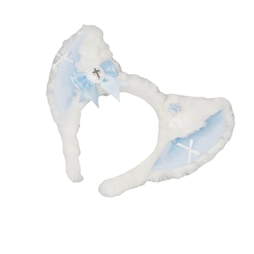 KMGDM Tierohren Stirnbänder, Kopfschmuck für Cosplay-Party, Halloween, niedlicher Haarreifen für Cosplay und Party KMGDM Tierohren Stirnbänder, Kopfschmuck für Cosplay-Party, Halloween, niedlicher Haarreifen für Cosplay und Party von KMGDM