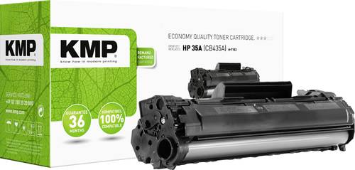 KMP Tonerkassette ersetzt HP 35A, CB435A Kompatibel Schwarz 1500 Seiten H-T153 1210,4000 von KMP