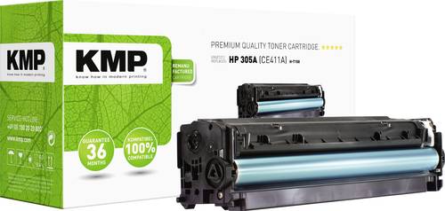 KMP H-T158 Tonerkassette ersetzt HP 305A, CE411A Cyan 3400 Seiten Kompatibel Toner von KMP