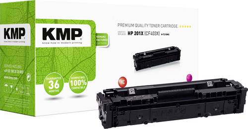 KMP Toner ersetzt HP 201X, CF403X Kompatibel Magenta 2300 Seiten H-T215MX 2536,3006 von KMP