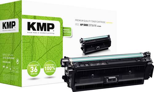 KMP H-T223CX Tonerkassette ersetzt HP 508X, CF361X Cyan 9500 Seiten Kompatibel Toner von KMP