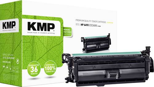 KMP H-T229 Tonerkassette ersetzt HP 649X Schwarz 17000 Seiten Kompatibel Toner von KMP