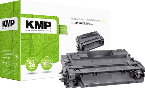 KMP H-T230 Tonerkassette ersetzt HP 55A Schwarz 6000 Seiten Kompatibel Toner von KMP