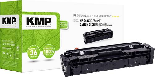 KMP Tonerkassette ersetzt HP HP 203X (CF540X) Kompatibel Schwarz 3200 Seiten H-T246BX 2549,3000 von KMP