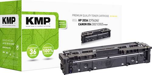 KMP H-T246Y Tonerkassette ersetzt HP HP 203A (CF542A) Gelb 1300 Seiten Kompatibel Toner von KMP