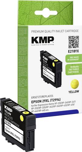 KMP Druckerpatrone ersetzt Epson 29XL, T2994 Kompatibel Gelb E218YX 1632,4009 von KMP