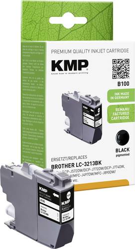 KMP Druckerpatrone ersetzt Brother LC-3213BK Kompatibel Schwarz B100 1539,4001 von KMP