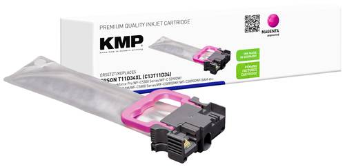 KMP Druckerpatrone ersetzt Epson T11D3 XL Kompatibel Magenta 1664,4006 von KMP