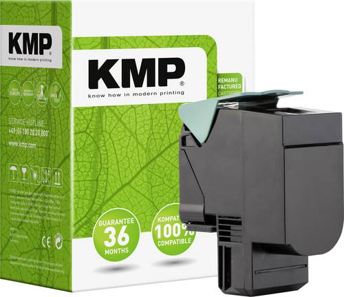 KMP Toner ersetzt Lexmark 71B0040 Kompatibel Gelb 2300 Seiten L-T110Y 3930,0009 von KMP