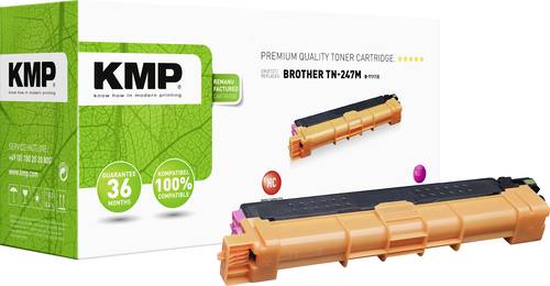 KMP Toner ersetzt Brother TN-247M, TN247M Kompatibel Magenta 2300 Seiten B-T111X von KMP