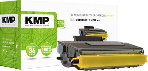KMP Toner ersetzt Brother TN-3230, TN-3280, TN3230, TN3280 Kompatibel Schwarz 12000 Seiten B-T31 von KMP