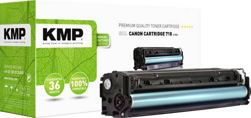 KMP Tonerkassette ersetzt Canon 718 Kompatibel Magenta 2900 Seiten C-T21 von KMP
