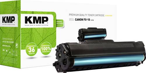 KMP Tonerkassette ersetzt Canon FX10, FX-10 Kompatibel Schwarz 2000 Seiten C-T15 von KMP