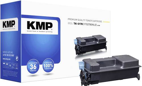 KMP Toner ersetzt Kyocera TK-3170 Kompatibel Schwarz 16000 Seiten K-T81 von KMP