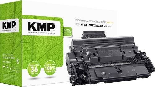 KMP Toner ersetzt HP 87X, CF287X Schwarz 18000 Seiten Kompatibel Toner von KMP