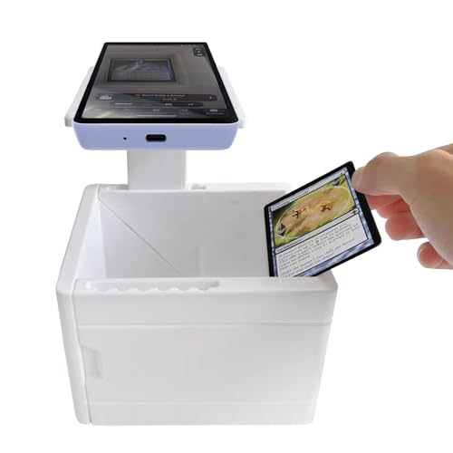 ScanBox für MTG/TCG, Sportkartenscanner, Kartenscanner-Halterung, Multifunktionalen Scan-Tool Mit Telefonhalter, Nicht-Schlupf-Basis, Schnelles Scannen Preisauskunft, Fast Card Scanning ScanBox für MTG/TCG, Sportkartenscanner, Kartenscanner-Halterung, Multifunktionalen Scan-Tool Mit Telefonhalter, Nicht-Schlupf-Basis, Schnelles Scannen Preisauskunft, Fast Card Scanning von KMQRDZi