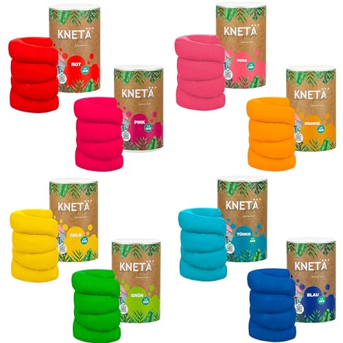 KNETÄ KNET Set I SPARBUNDLE I XXL Papierdose (1.000g) - Vegane Spielknete für Kinder ab 1 Jahr I Made in Germany (Bundle L (1)) von KNETÄ