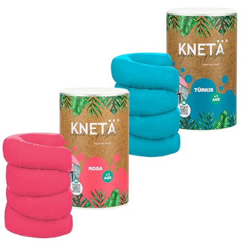 KNETÄ KNET Set I SPARBUNDLE I XXL Papierdose (1.000g) - Vegane Spielknete für Kinder ab 1 Jahr I Made in Germany (Bundle S (1)) von KNETÄ