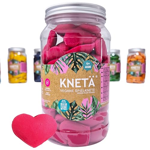 KNETÄ LIEBÄ I Made in Germany I Schulknete I Kindergartenknete I Knete ab 1 Jahr (PINK) von KNETÄ