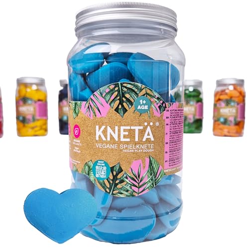 KNETÄ LIEBÄ I Made in Germany I Schulknete I Kindergartenknete I Knete ab 1 Jahr (TÜRKIS) von KNETÄ