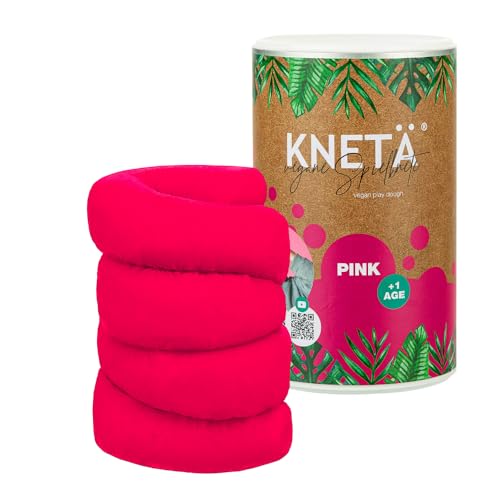 KNETÄ XXL Papierdose (1.000g) - Vegane Spielknete für Kinder ab 1 Jahr I Made in Germany (PINK) von KNETÄ