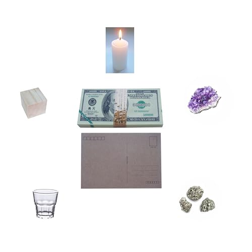 7 in 1 Feng Shui Fünf Elemente Kits mit Vorfahren Geld und Postkarte, Ehren Vorfahren, Beten für Reichtum und Gutes Glück 7 in 1 Feng Shui Fünf Elemente Kits mit Vorfahren Geld und Postkarte, Ehren Vorfahren, Beten für Reichtum und Gutes Glück von KNIFIUS